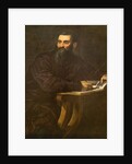 Portrait of a Bearded Man with a Book by Jacopo Robusti Tintoretto