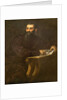 Portrait of a Bearded Man with a Book by Jacopo Robusti Tintoretto