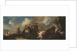 The Battle of the Cavaliers by Italian School