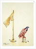 American Eagle acquires US flag colouration, 1985 by George Adamson