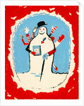Snowman with many arms, 1970s by George Adamson