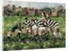 A Rugby Match, 1989 by Gareth Lloyd Ball