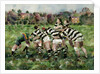 A Rugby Match, 1989 by Gareth Lloyd Ball
