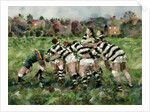 A Rugby Match, 1989 by Gareth Lloyd Ball