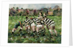 A Rugby Match, 1989 by Gareth Lloyd Ball