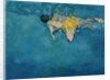 Swimmer in Yellow, 1990 by Gareth Lloyd Ball