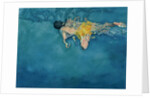 Swimmer in Yellow, 1990 by Gareth Lloyd Ball