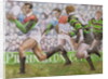 Rugby Match: Harlequins v Northampton, 1992 by Gareth Lloyd Ball