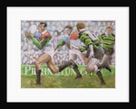 Rugby Match: Harlequins v Northampton, 1992 by Gareth Lloyd Ball