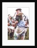 Rugby Match: Harlequins v Northampton, Brian Moore at the Line Out, 1992 by Gareth Lloyd Ball
