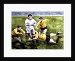 Rugby Match: England v Australia in the World Cup Final, 1991, Will Carling being tackled by Gareth Lloyd Ball
