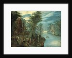 River Scene, c.1630-50 by Jan the Elder (style of) Brueghel