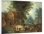 Village Scene, c.1640-60 by Jan the Elder Brueghel