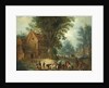 Village Scene, c.1640-60 by Jan the Elder Brueghel