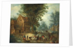 Village Scene, c.1640-60 by Jan the Elder Brueghel