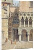 Ducal Palace Door, Venice, Italy, c.1895-1920 by Antonietta Brandeis