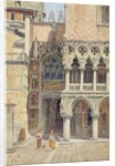 Ducal Palace Door, Venice, Italy, c.1895-1920 by Antonietta Brandeis
