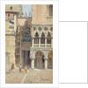 Ducal Palace Door, Venice, Italy, c.1895-1920 by Antonietta Brandeis