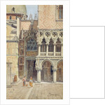 Ducal Palace Door, Venice, Italy, c.1895-1920 by Antonietta Brandeis