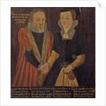 John and Joan Cooke, c.1605 by English School