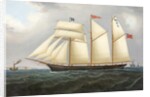 The Schooner 'Edith', 1890-1900 by Thomas Chidgey