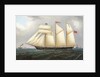 The Schooner 'Edith', 1890-1900 by Thomas Chidgey