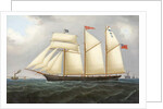 The Schooner 'Edith', 1890-1900 by Thomas Chidgey