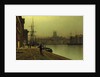 Gloucester Docks, 1880-90 by John Atkinson Grimshaw