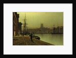 Gloucester Docks, 1880-90 by John Atkinson Grimshaw