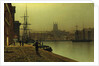 Gloucester Docks, 1880-90 by John Atkinson Grimshaw