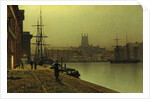 Gloucester Docks, 1880-90 by John Atkinson Grimshaw