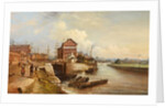 Gloucester Quay and Docks, 1890 by Edward Smith