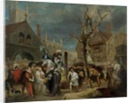 Martyrdom of Bishop Hooper by Michael William Sharp