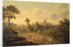 Gloucester from St Mary Magdalen, c.1780 by Julius Caesar Ibbetson