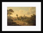 Gloucester from St Mary Magdalen, c.1780 by Julius Caesar Ibbetson