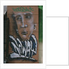 Mural depicting a human face by Anonymous