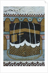 Painted wall depicting the Kaaba camel by Egyptian Egyptian