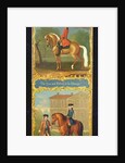 The Seat and Posture of the Manege and The Horse Walking on the Volte to the Right by Thomas of Pall Mall