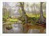 Woodland Pond, 1890 by Peder Monsted