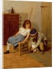 Playing with Kitty by John Morgan