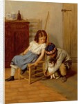 Playing with Kitty by John Morgan