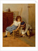Playing with Kitty by John Morgan