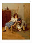 Playing with Kitty by John Morgan