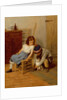Playing with Kitty by John Morgan