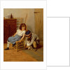 Playing with Kitty by John Morgan