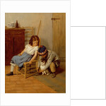 Playing with Kitty by John Morgan
