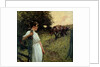 The Farmer's Daughter, 1890s by Henry Herbert La Thangue