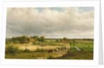 Extensive Dutch Landscape by Willem Vester