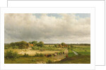 Extensive Dutch Landscape by Willem Vester