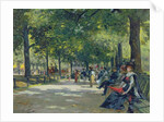 Hyde Park, London by Count Girolamo Pieri Nerli